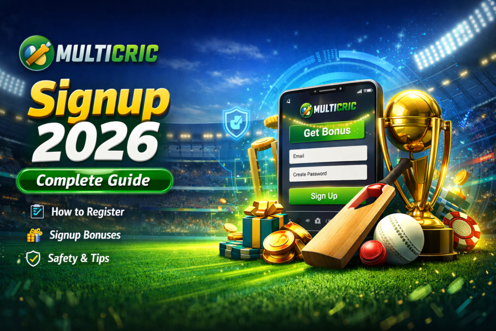 Multicric Signup Guide