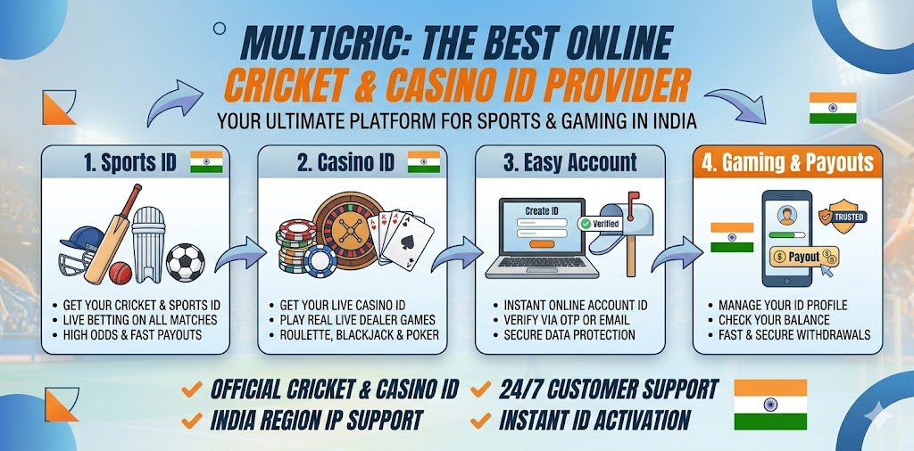 Best online cricket and casino ID provider