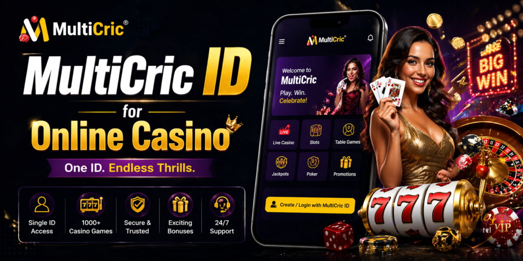MultiCric ID for Cricket & Casino
