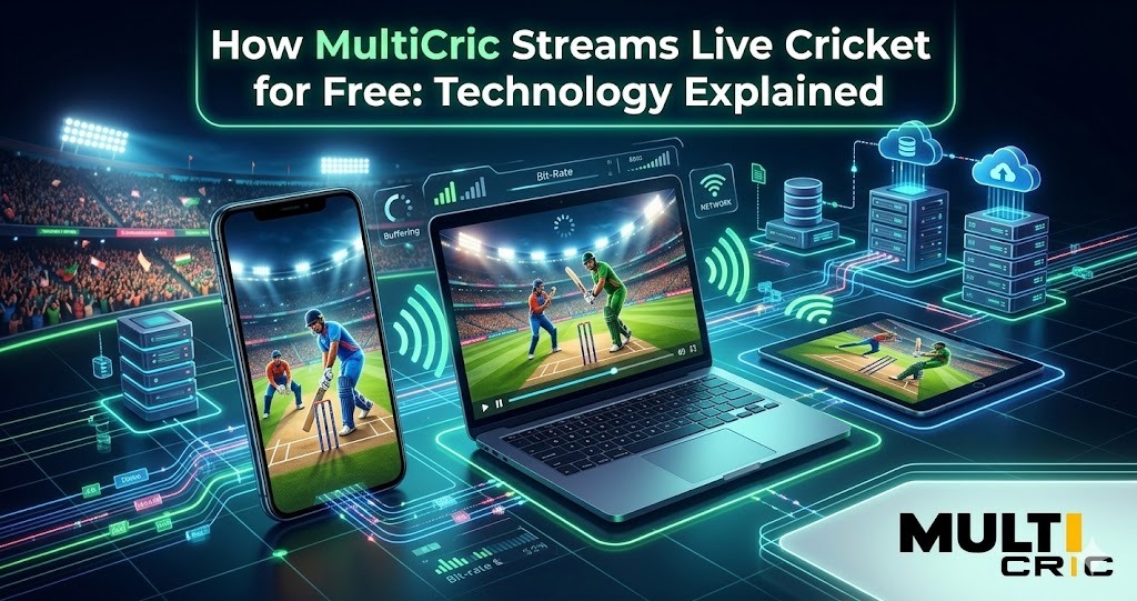 How MultiCric Streams Live Cricket
