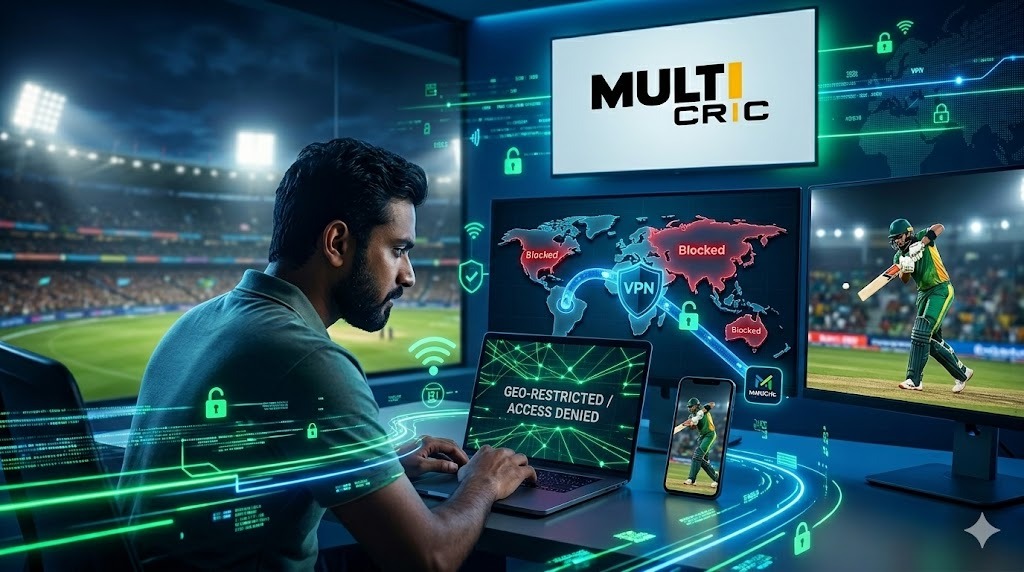 Access MultiCric from Restricted Regions