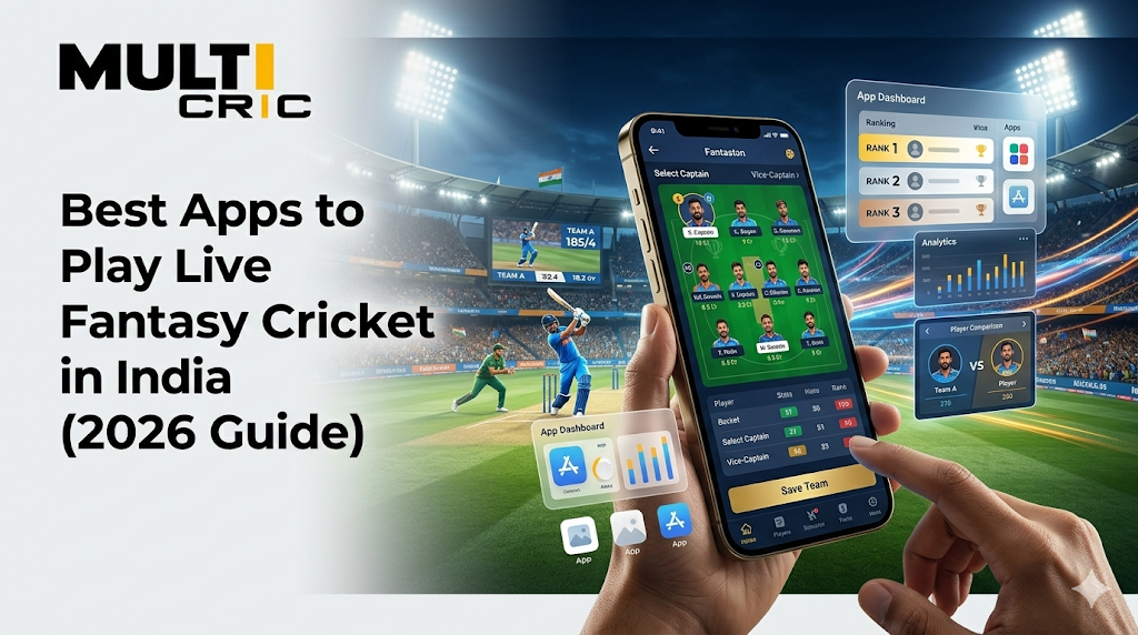 best apps to play live fantasy cricket in India