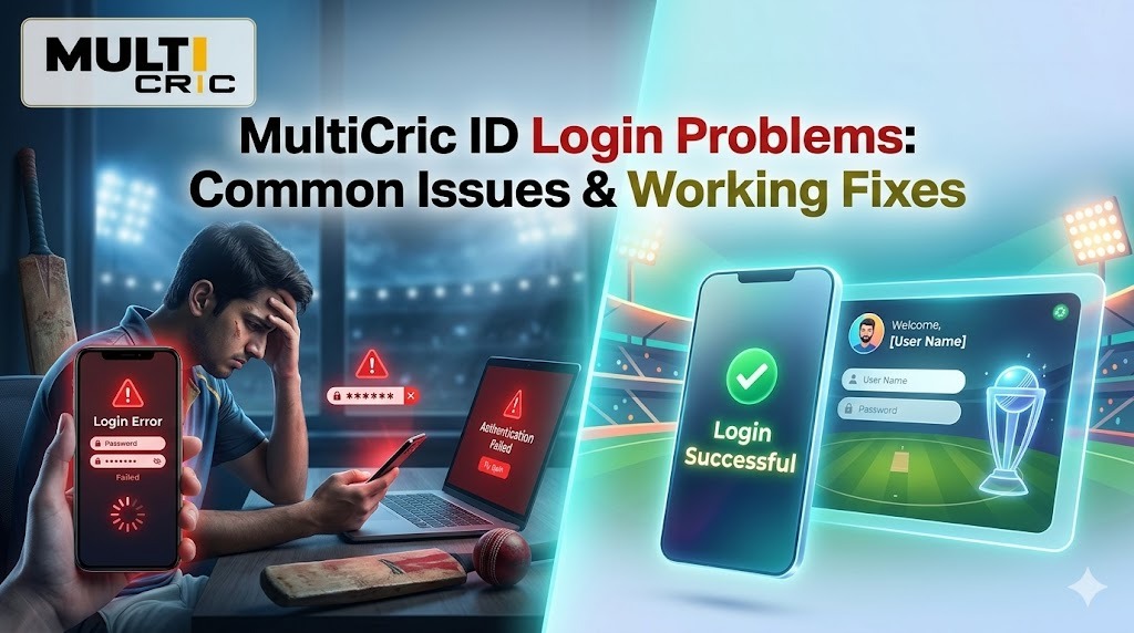 MultiCric ID Login Problems