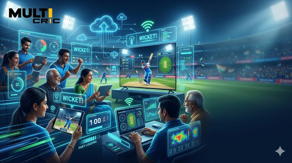 MultiCric Platforms Use Real-Time Technology